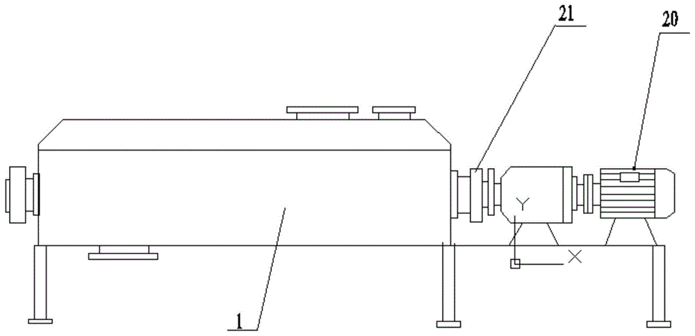 一种具有高传热效率的双轴楔形桨叶干燥器的制作方法