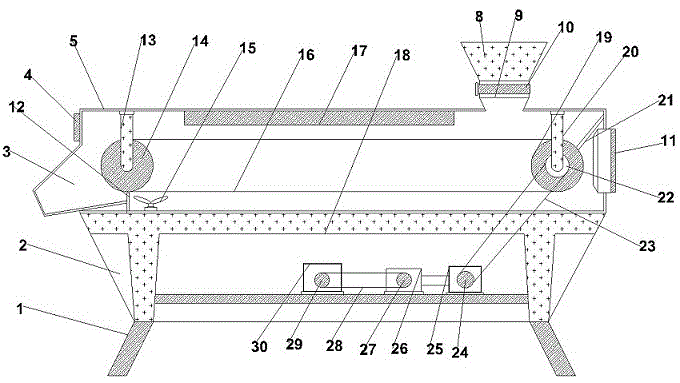 一种高分子材料管材生产预热装置的制作方法