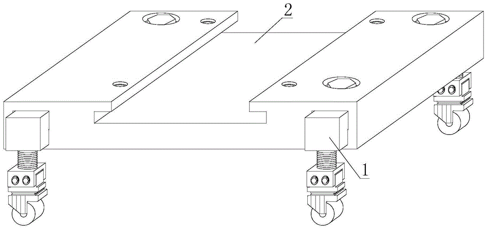 一种金属线切割机使用的滚轮机构的制作方法