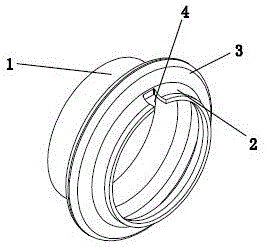 旋压V型夹紧环的制作方法