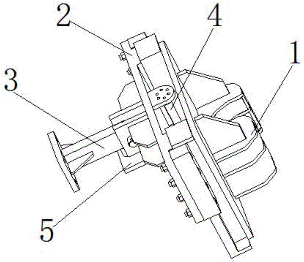 液压顶升滑块式过渡车钩的制作方法