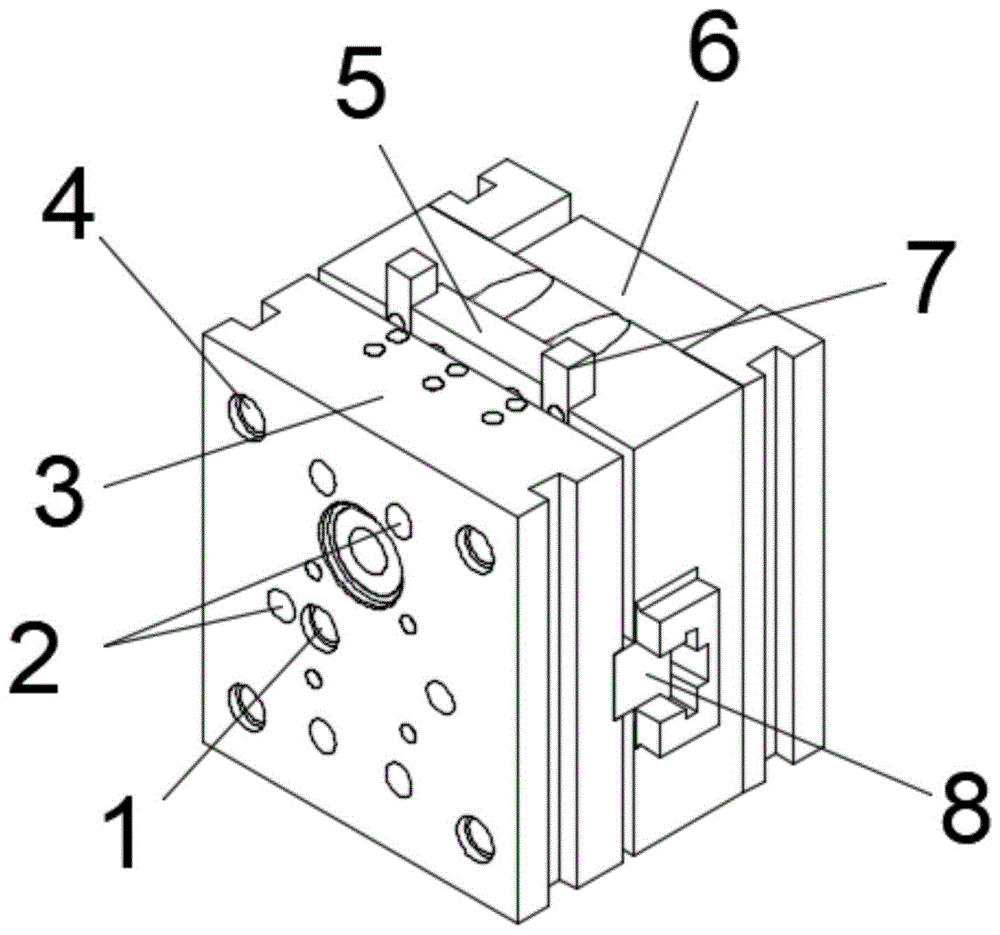 一种防爆接线盒专用生产模具的制作方法