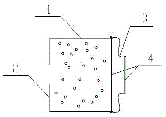 空分设备冷箱板连接处防结霜的保温结构的制作方法