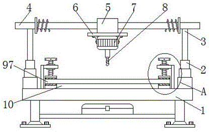 一种立式叉车机盖加工用钻孔装置的制作方法