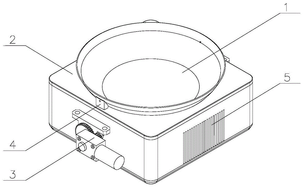 一种用于自动烹饪设备的锅体翻转结构的制作方法