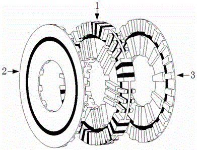 一种轴向磁场复合型定子永磁电机的制作方法