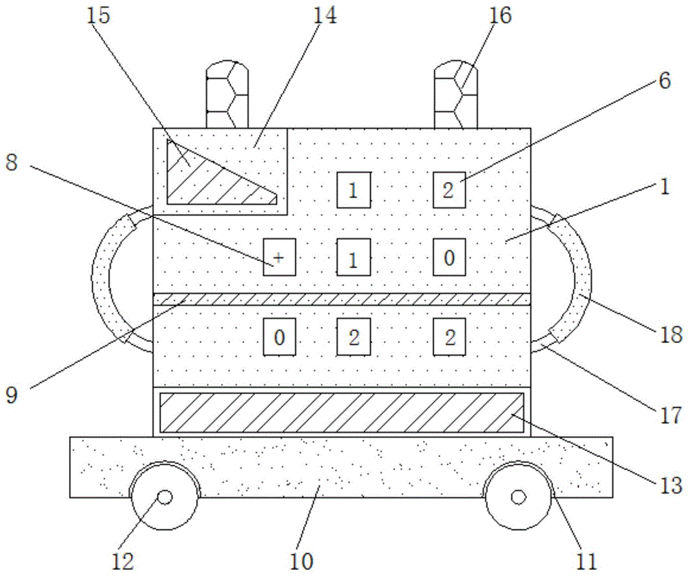 一种学前儿童计算器的制作方法