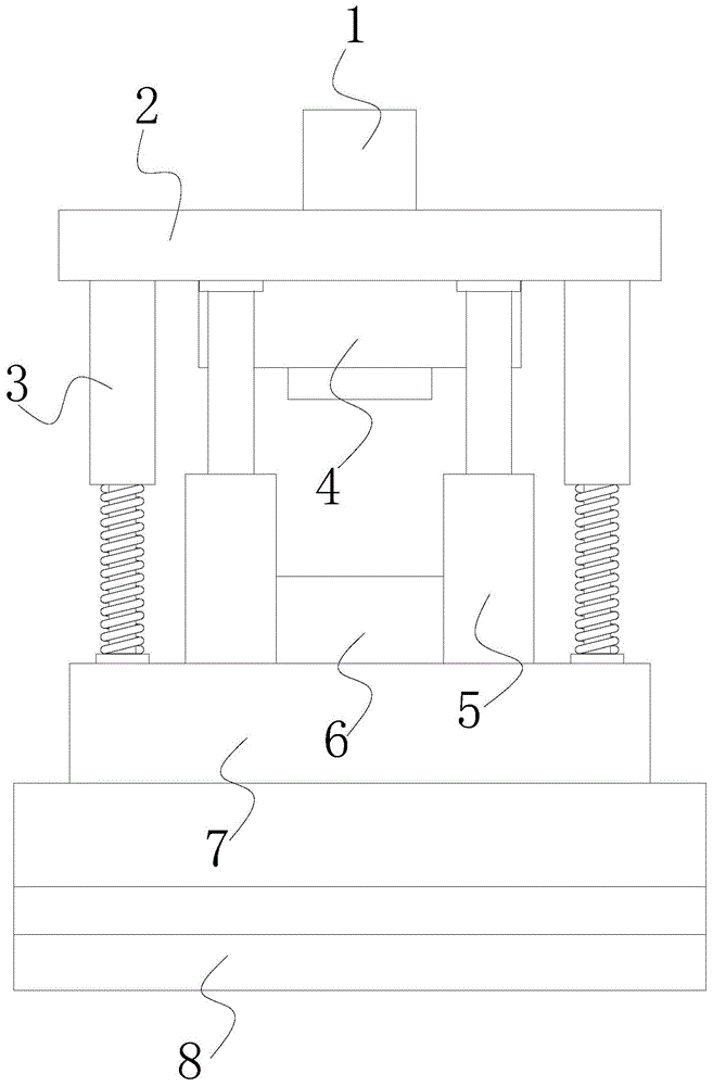 一种组合式冲压模具的制作方法