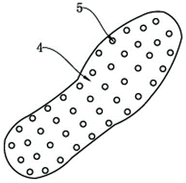 一种抗菌吸汗除臭防滑鞋垫的制作方法