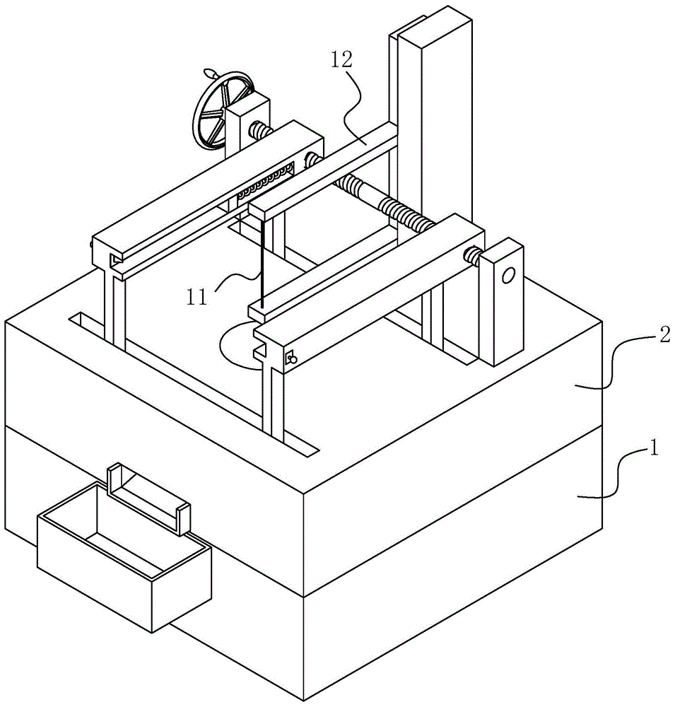 一种石墨模具加工用线切割机床的制作方法