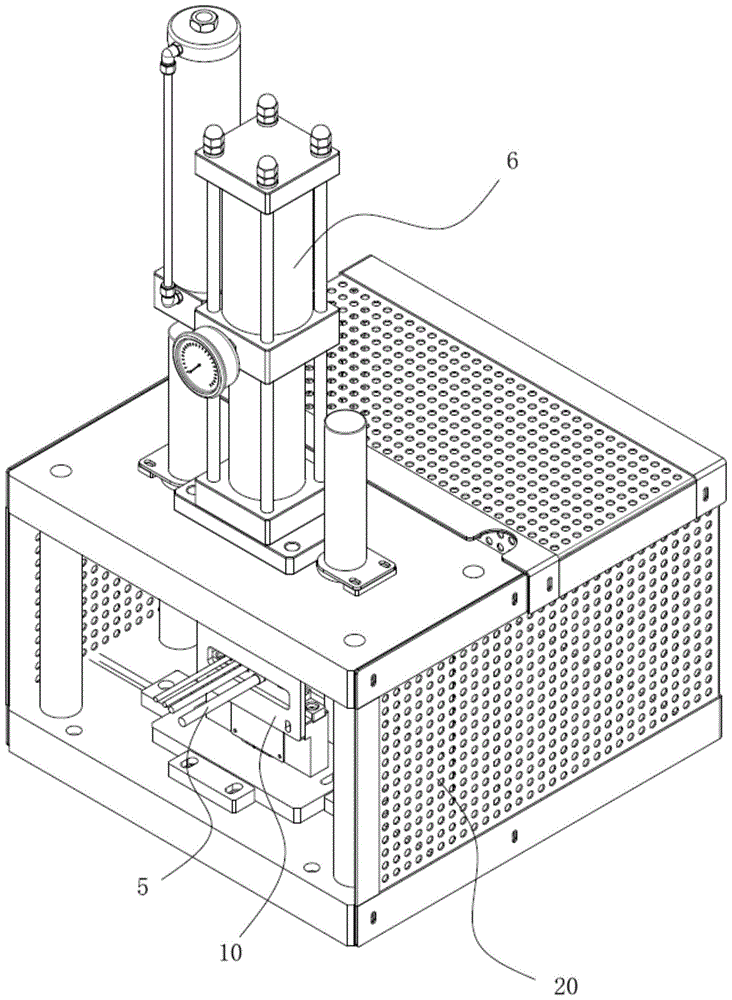 端子压机用压头工装及端子压机的制作方法