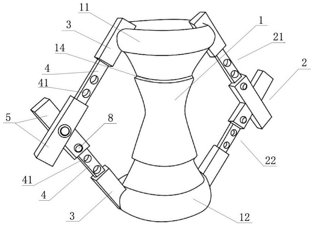 一种便捷式折叠花瓶的制作方法