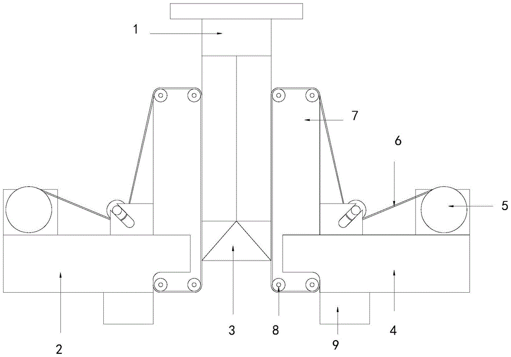 一种无纺布袋脱模机的制作方法