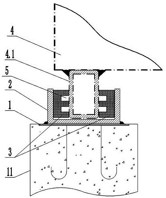 箱式变电站抗震结构的制作方法