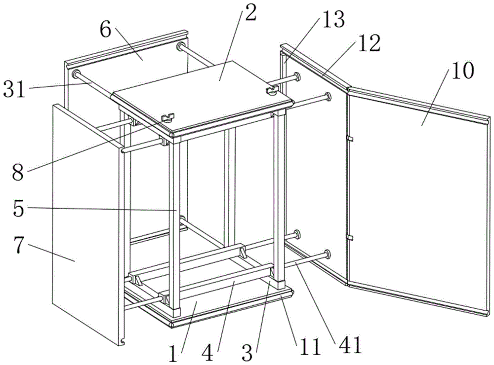 一种低压开关柜的爆炸式维修维护机构的制作方法