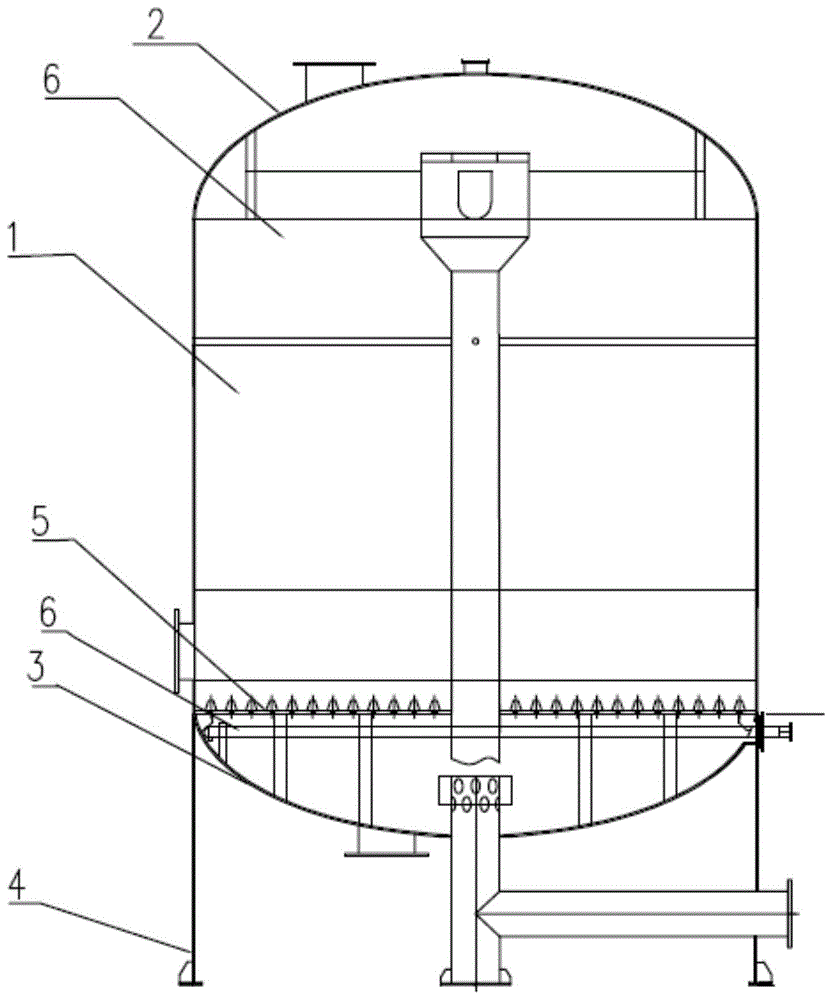 一种过滤器反洗空气管安装结构的制作方法