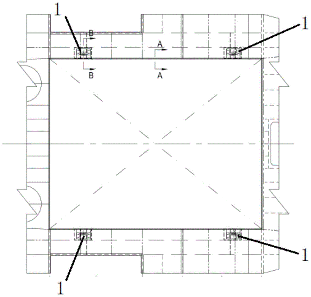 一种船用上建连接结构的制作方法