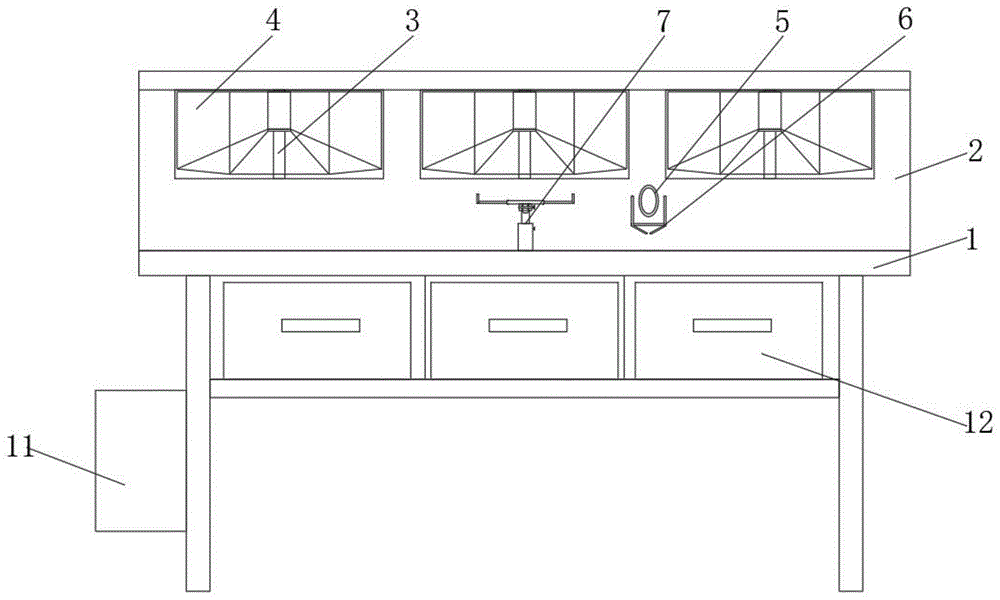 一种线路板总成装配工作平台的制作方法