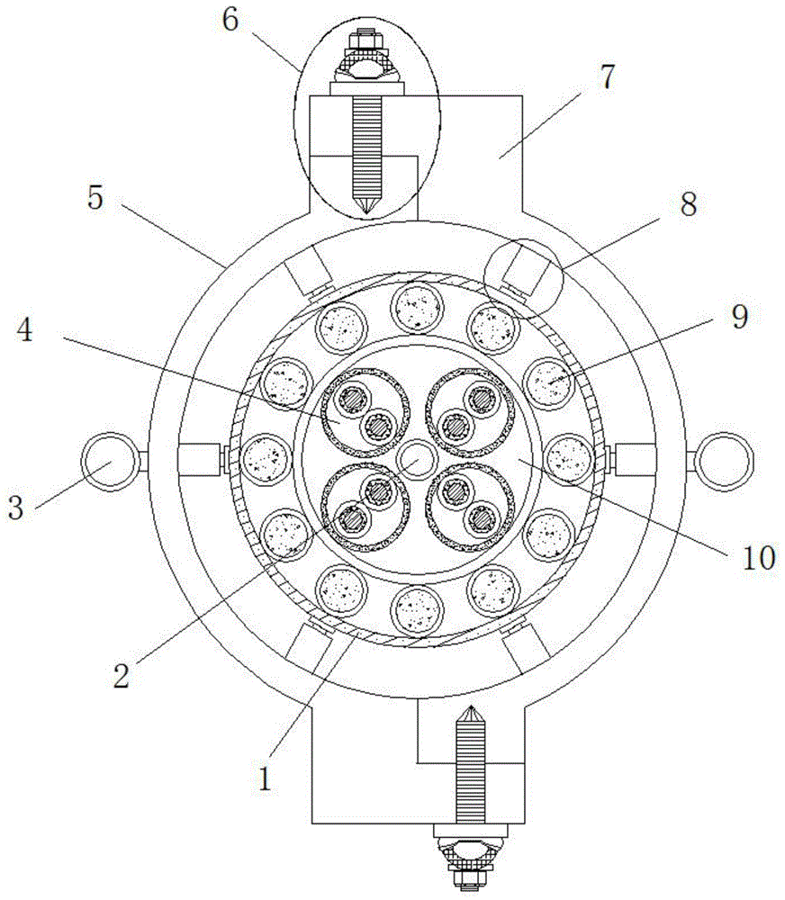 一种组合式护套线的制作方法