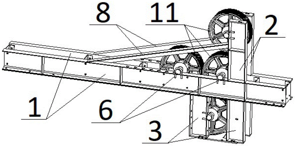 一种用于曳引式建筑施工升降机的天梁的制作方法