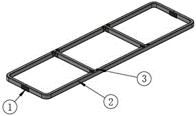 卡车上卧铺镁合金床架的制作方法