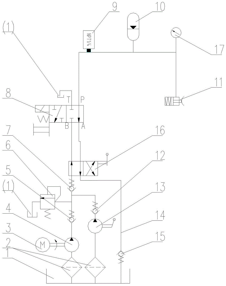 一种电子液压驻车系统的制作方法