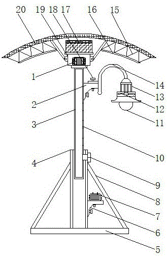 一种具有防触电功能的安全型路灯的制作方法