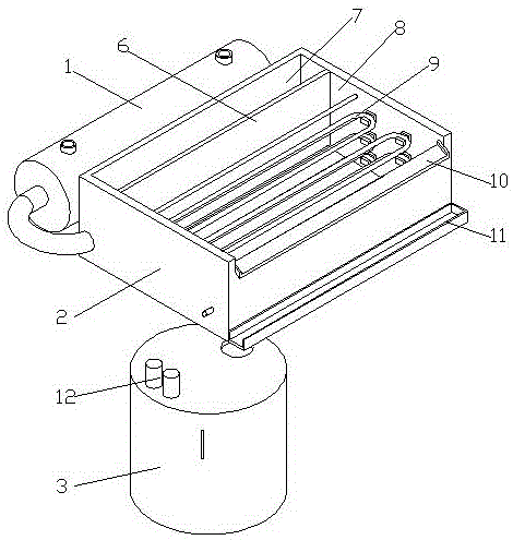 一种硝酸生产线工艺冷凝液冷却装置的制作方法