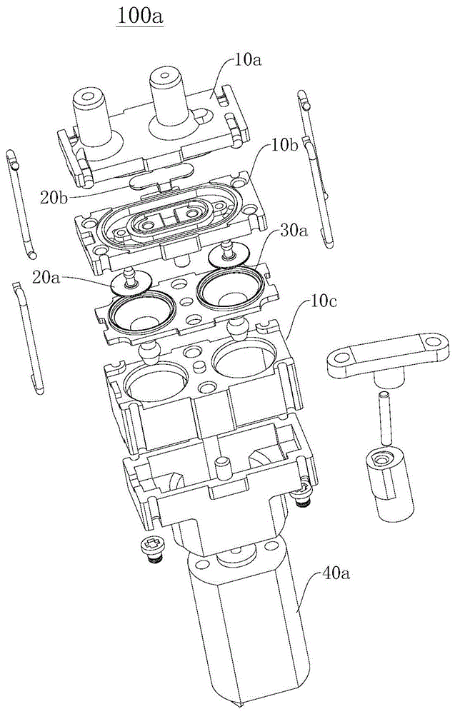 用于微型气泵的泵送装置和微型气泵的制作方法
