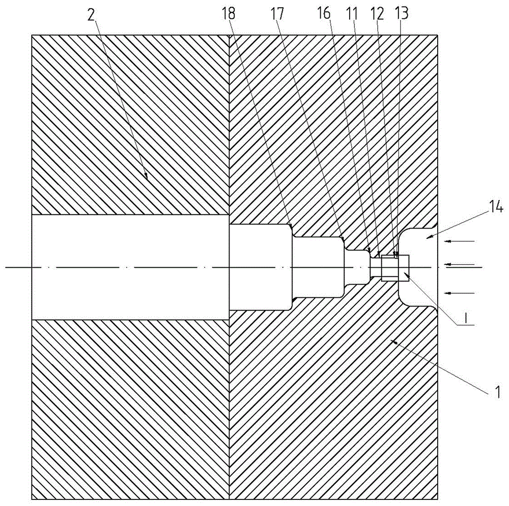 一种生产手机中框的模具的制作方法