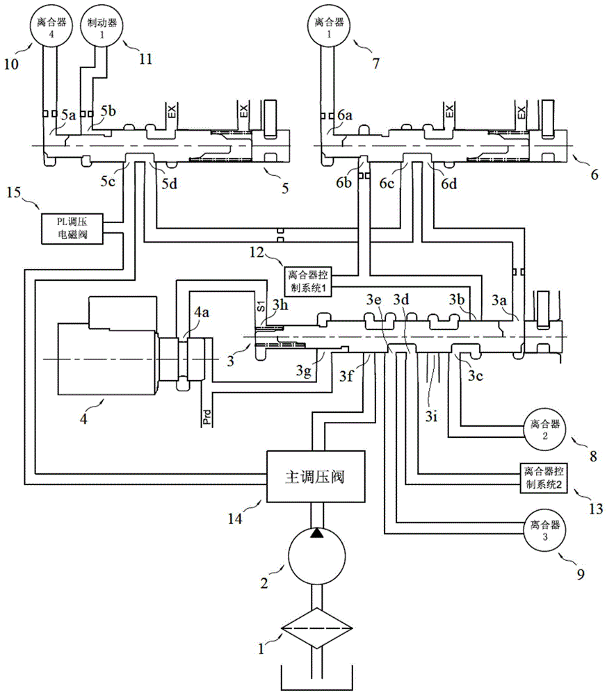 自动变速器的液压控制装置的制作方法