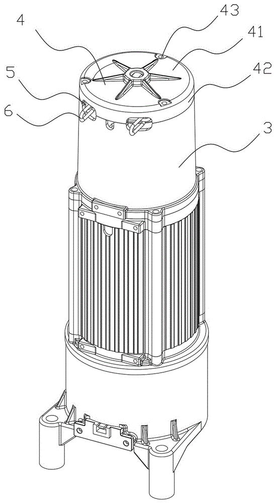 一种卷帘门电机分体式刹车结构的制作方法