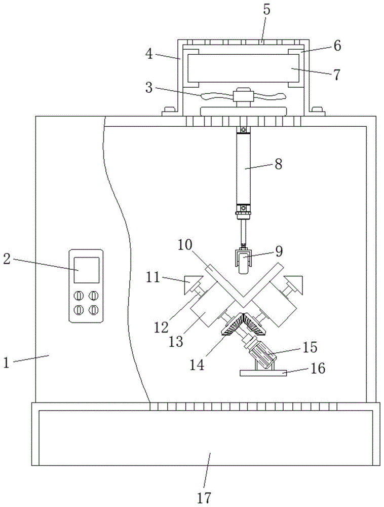 一种角塔钢生产用冲剪机的制作方法