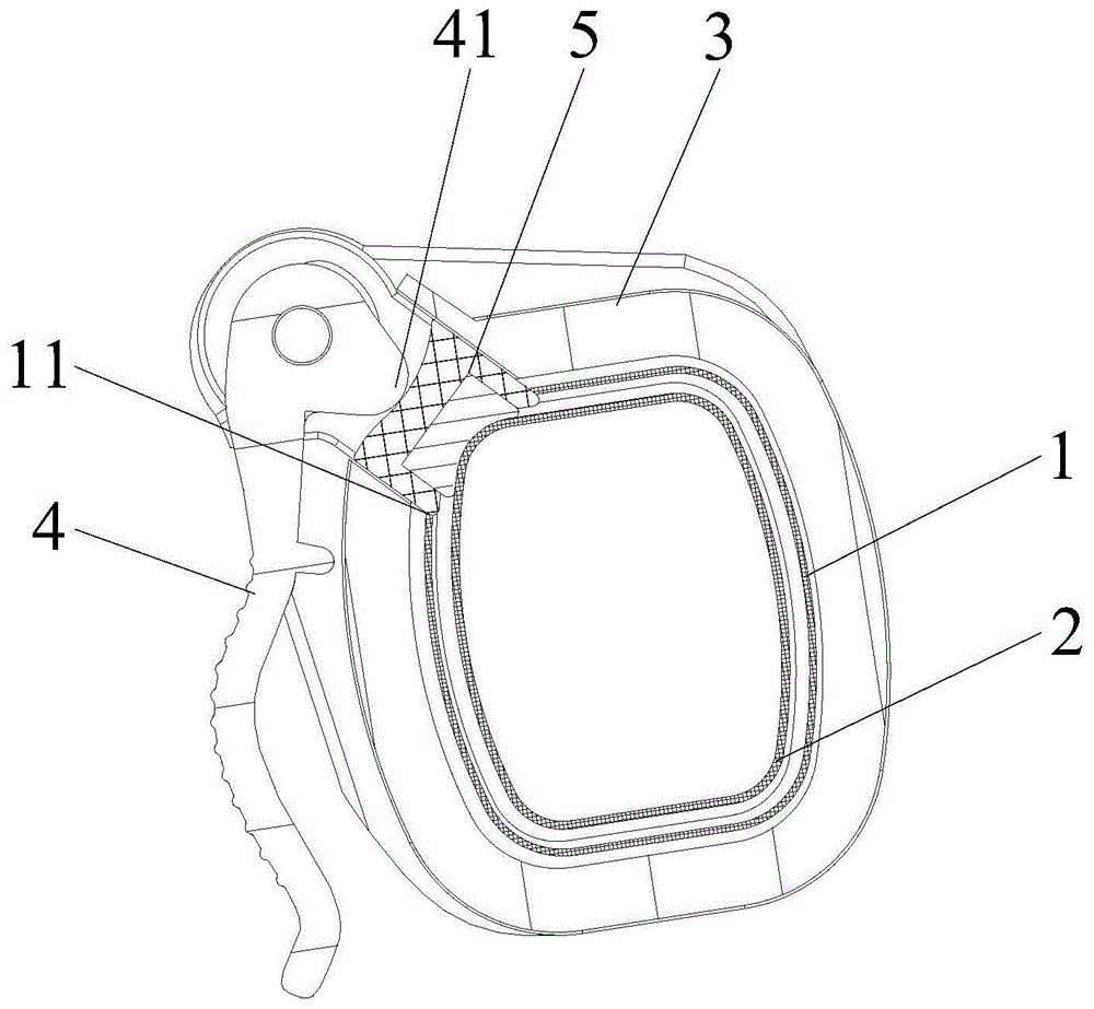 一种折叠篷用腿管锁固装置的制作方法
