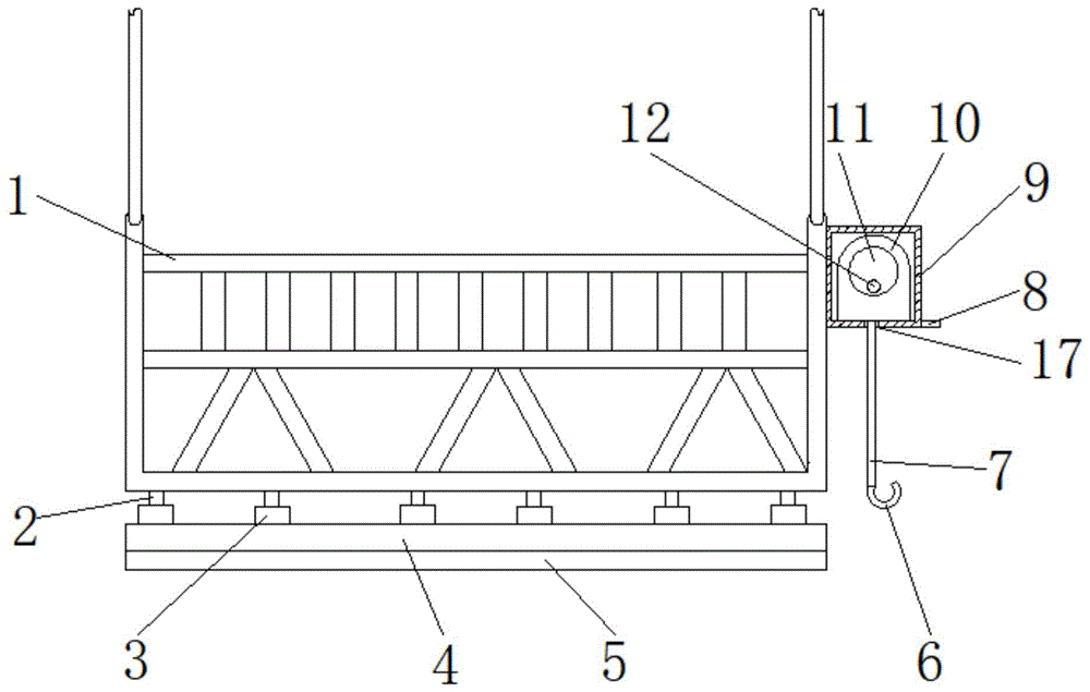 一种公路桥梁施工吊篮的制作方法