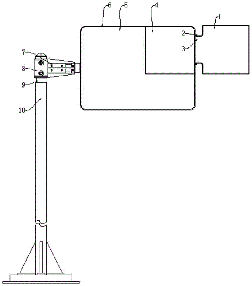 一种高速公路互通用导向指示牌的制作方法