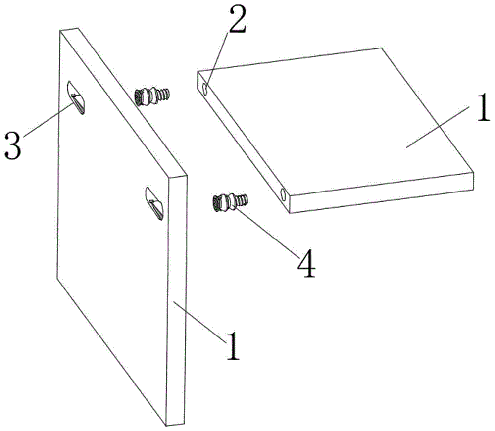 一种板式家具部件高速拆装式结构的制作方法