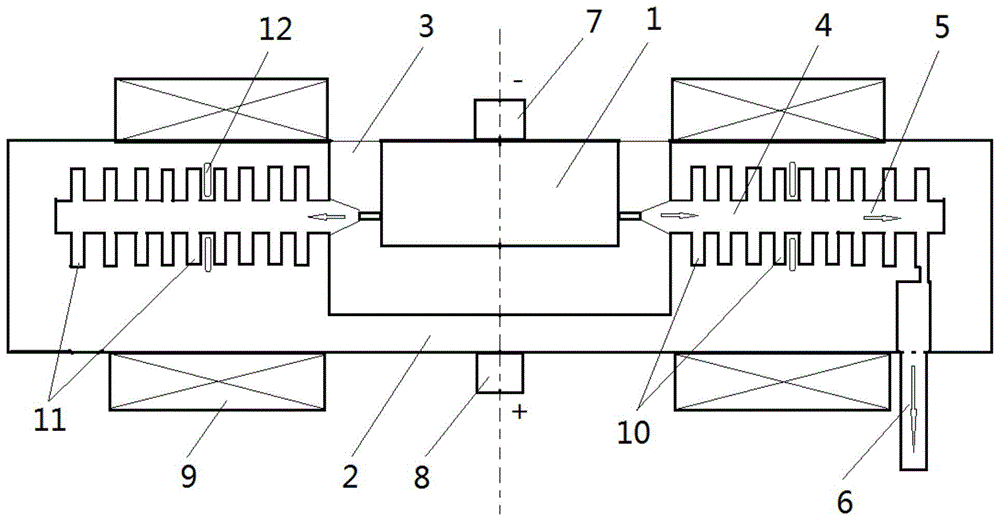 一种高功率二极管径向微波发生器的制作方法