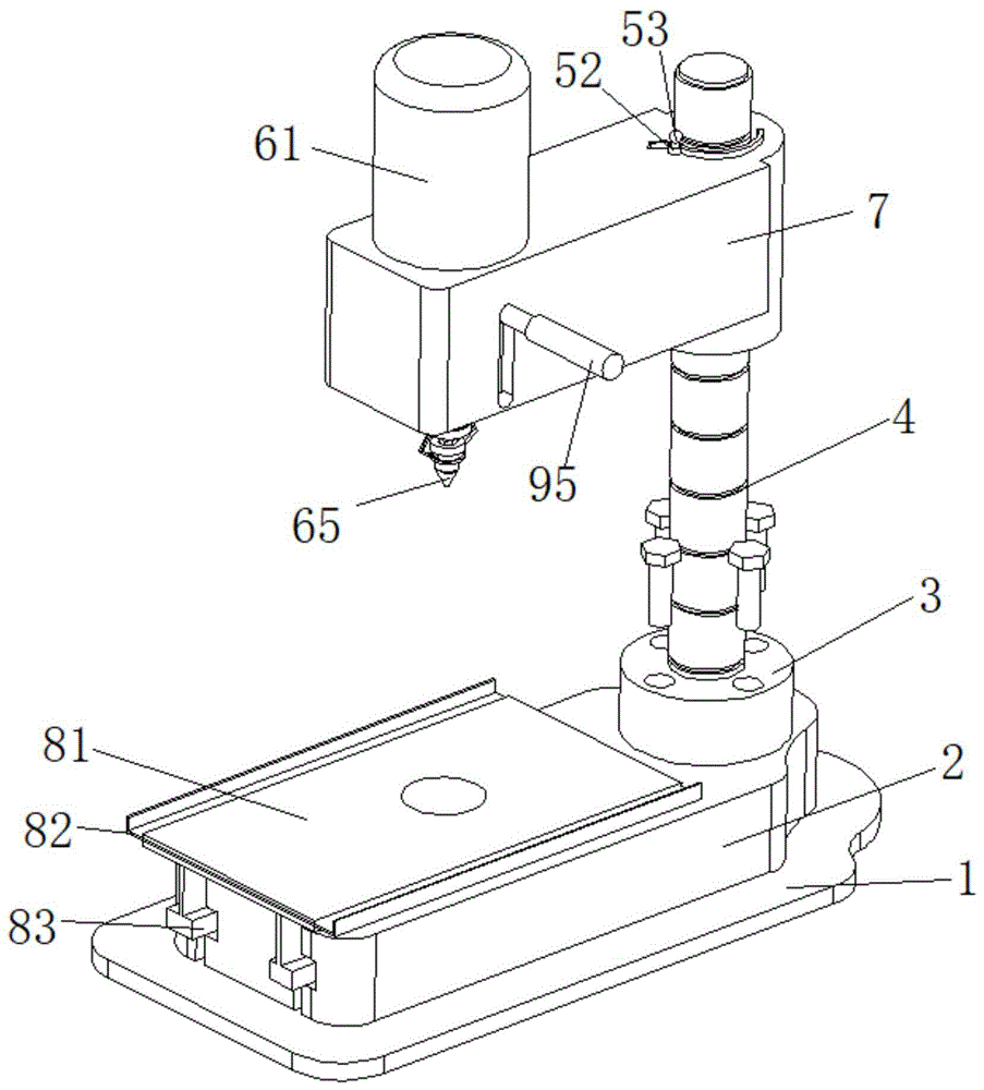一种计算机机箱生产用板材钻孔装置的制作方法