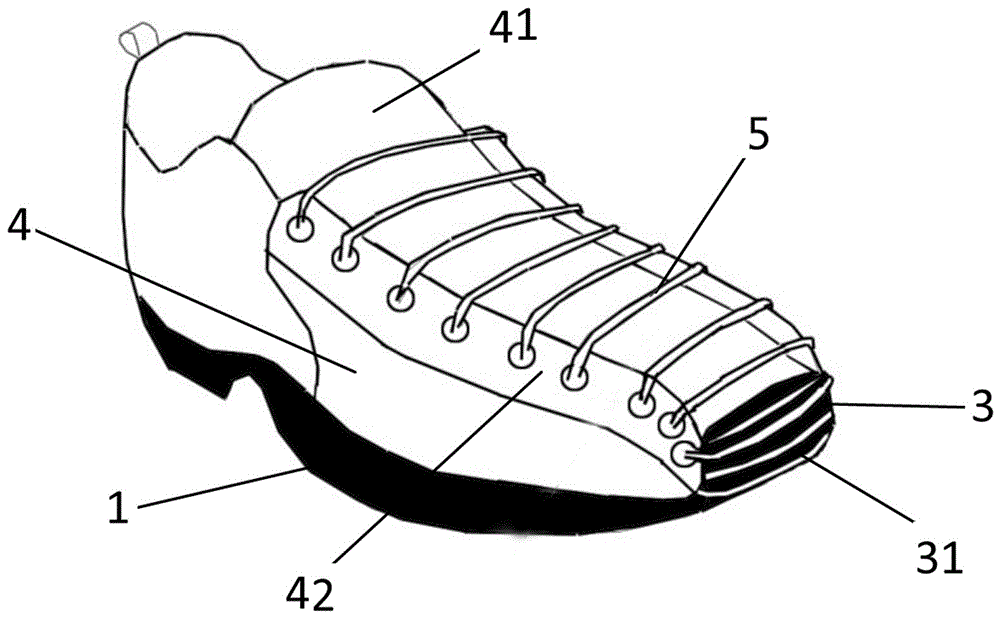 可调节鞋的制作方法