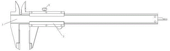 一种润滑的游标卡尺的制作方法