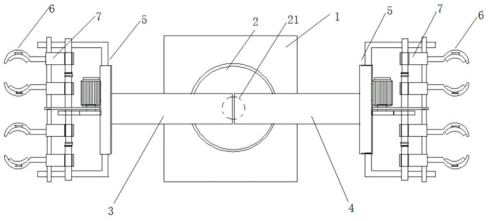 一种用于夹取圆柱类物体的机械抓手的制作方法