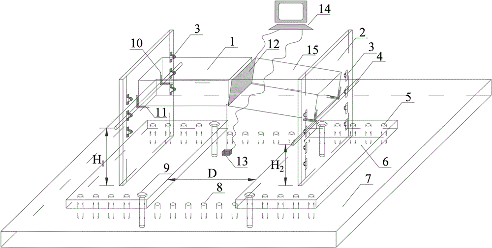 砌体梁关键块体接触面应力分布形态测试方法与流程