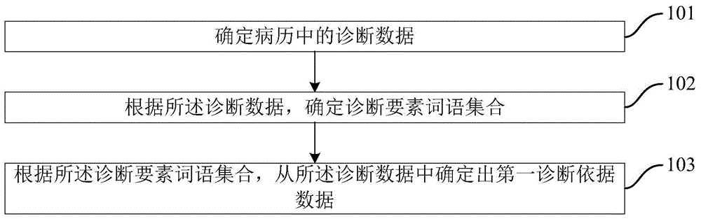 诊断依据数据的确定方法、装置、可读介质及电子设备与流程