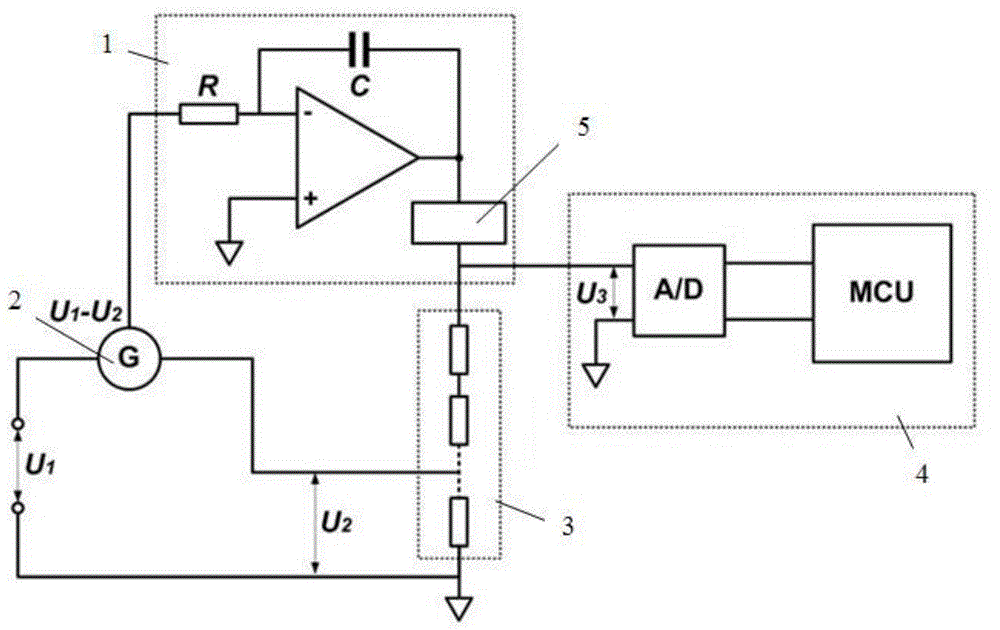 一种小信号电压测量装置及方法与流程