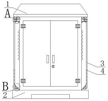 一种具有防护功能的室外配电柜的制作方法