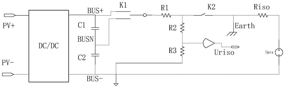 一种光伏逆变器绝缘阻抗检测电路的制作方法