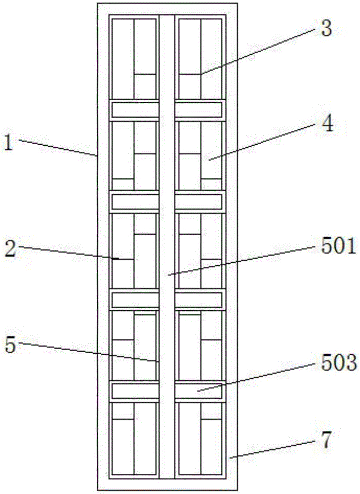 一种具有内部双重加固措施的墙体结构的制作方法