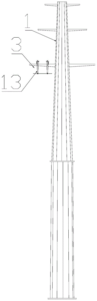 一种钢管塔操作平台的制作方法