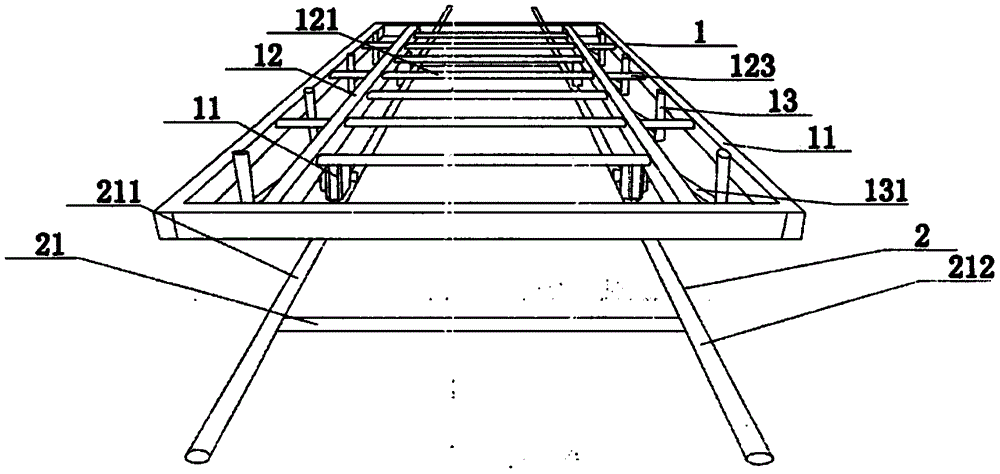 大棚内用轨道车的制作方法